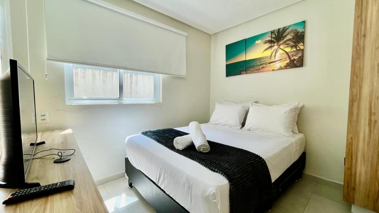 Flats A 50M Da Praia De Porto De Galinhas Luaran gambar